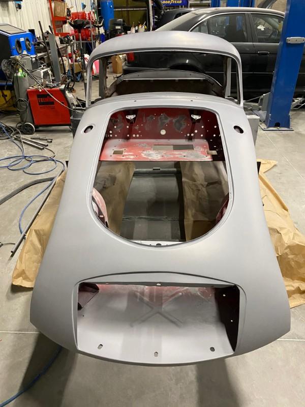 Restauration MGA projet piste pour l'équipe 4Race.