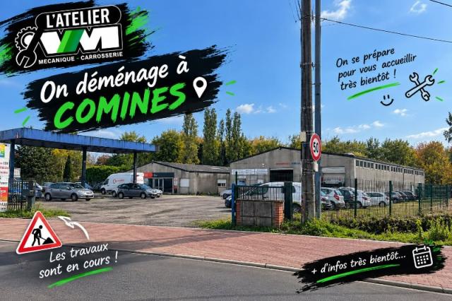 L’Atelier VM évolue et s’installe à Comines !